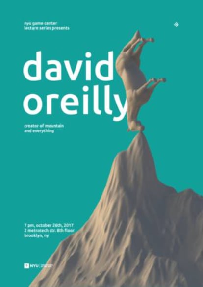 Póster de 'Everything', el videojuego de David O'Reilly. 