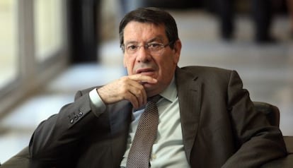 Pedro Ángel Hernández Mateo, exalcalde de Torrevieja, en las Cortes.