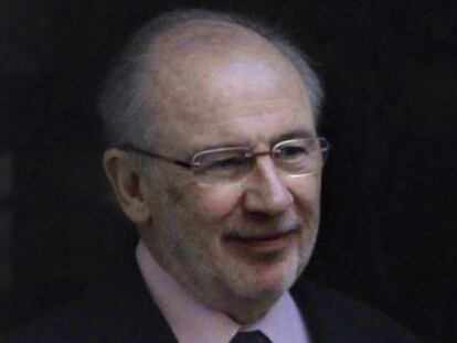 El exvicepresidente del Gobierno, Rodrigo Rato. 