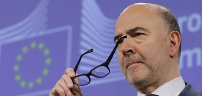 El comisario de Asuntos Econ&oacute;micos y Financieros, Pierre Moscovici.