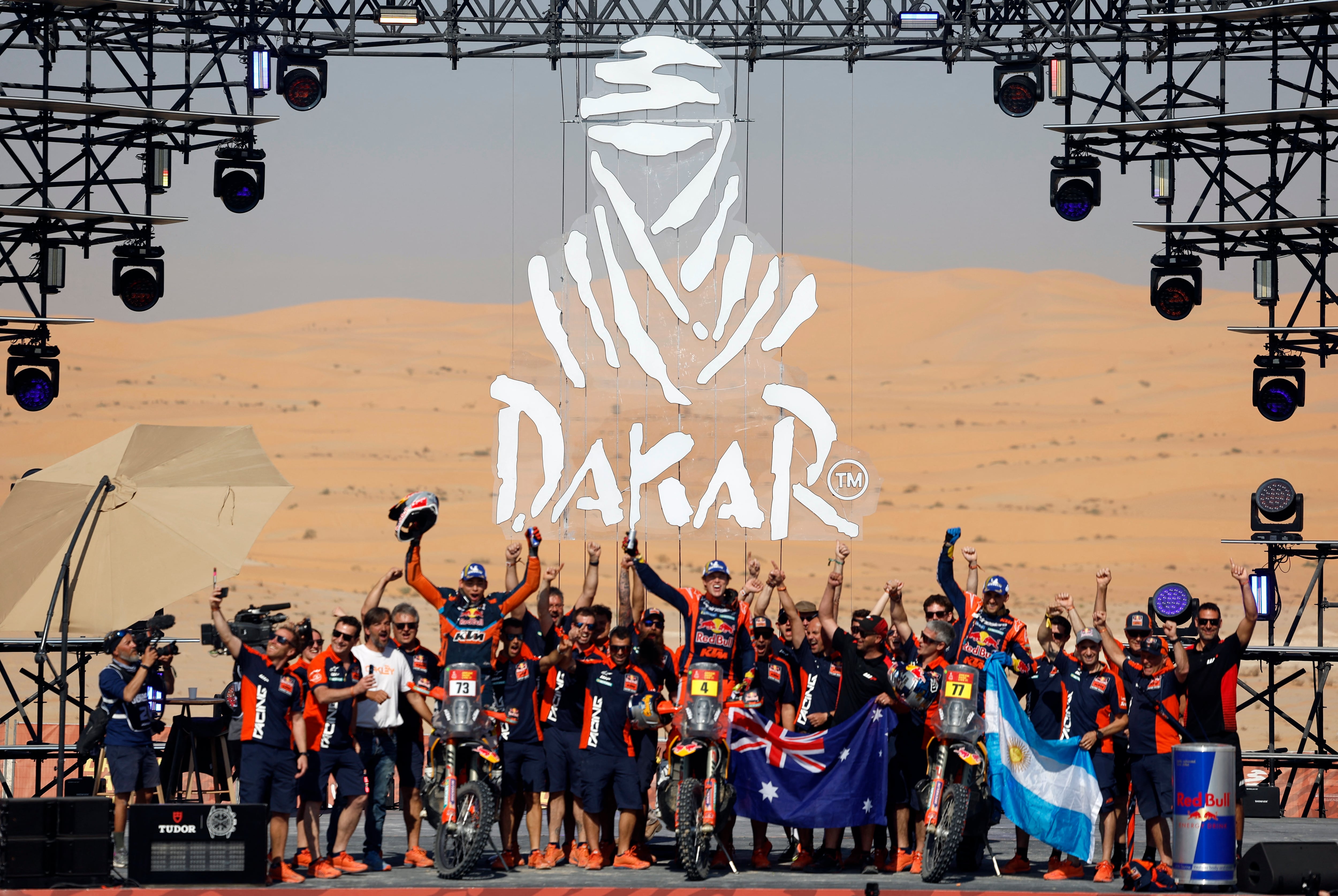 Daniel Sanders, granjero, apicultor y ganador del Dakar a lomos de una KTM