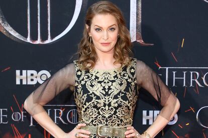 La actriz Esmé Bianco en el estreno de la octava temporada de 'Juego de Tronos' en 2019.