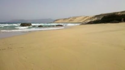 Playa de Agualique, Fuenteventura.