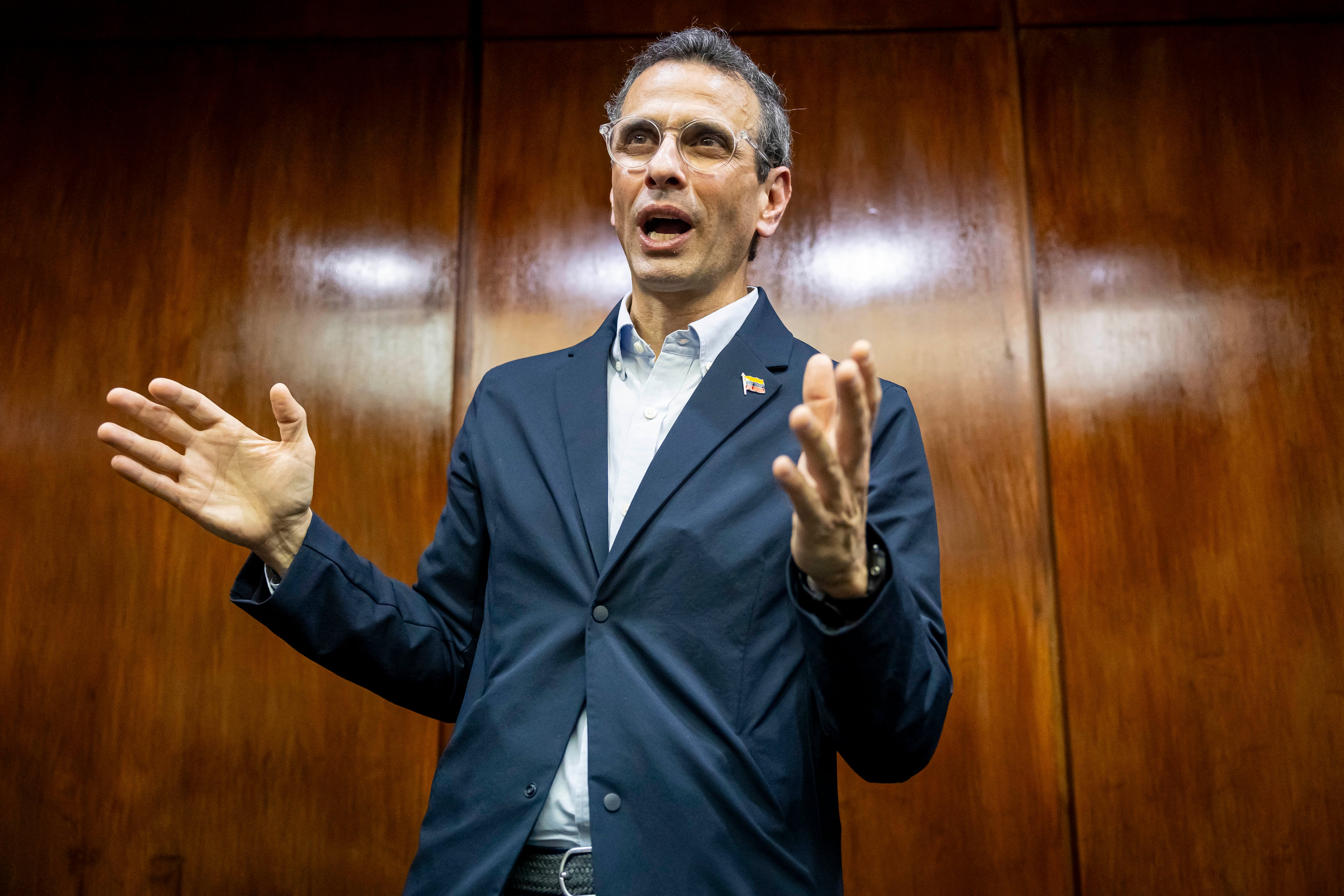 El opositor venezolano Capriles: “Queremos que el Gobierno cambie, esto no puede ser una paz pactada”