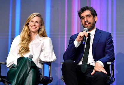 Brit Marling and Zal Batmanglij