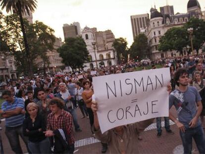 Protests in Argentina over Nisman case