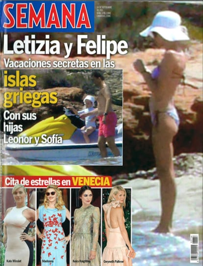 Portada de la revista <i>Semana</i>, del 7 al 14 de septiembre de 2011