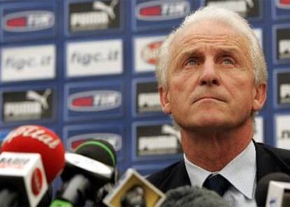 Trapattoni fue el seleccionador italiano durante la Eurocopa de Portugal.