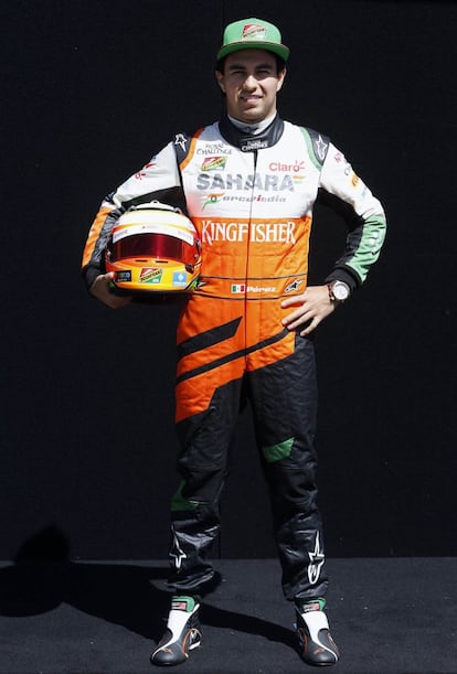 El mexicano Sergio Pérez del Force India.