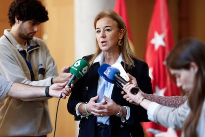 La portavoz adjunta de VOX en la Asamblea de Madrid, Ana Cuartero.