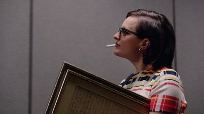 Elisabeth Moss, Peggy Olson en 'Mad Men'.