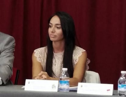 La secretaria municipal de Jimena de la Frontera, Cayetana Marmolejo.