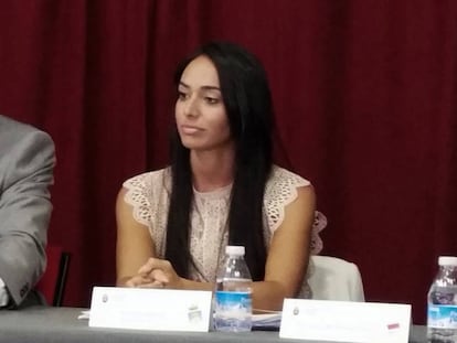 La secretaria municipal de Jimena de la Frontera, Cayetana Marmolejo.