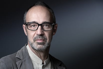 El escritor italiano Niccolò Ammaniti, en París en julio de 2021.