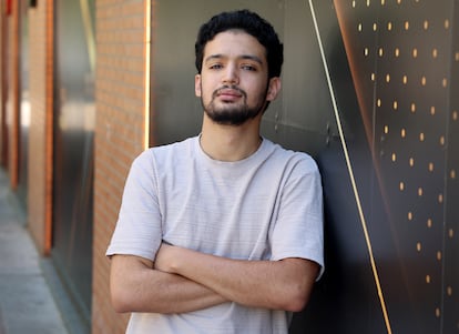 Omar Abdelouahidi, en el centro de Parla.