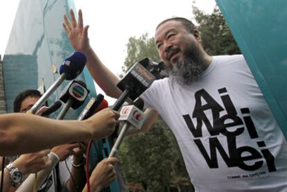 Ai Weiwei, el pasado 23 de junio en Pekín.