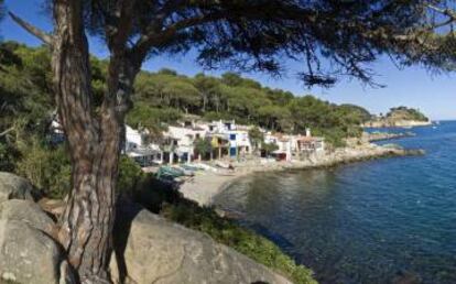 Cala Alguer, a Palamós.