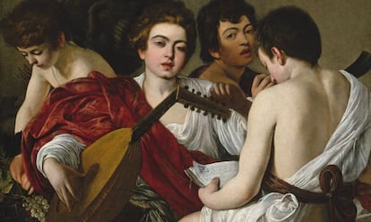 &#039;Los m&uacute;sicos&#039;, de Caravaggio.