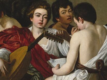 &#039;Los m&uacute;sicos&#039;, de Caravaggio.