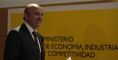 El ministro de Economía, Luis de Guindos.