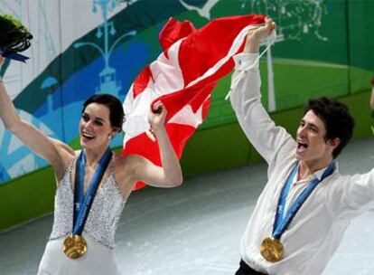 Tessa Virtue y Scott Moir, campeones olímpicos