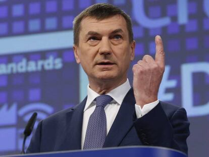 El responsable de Mercado Único Digital, Andrus Ansip.