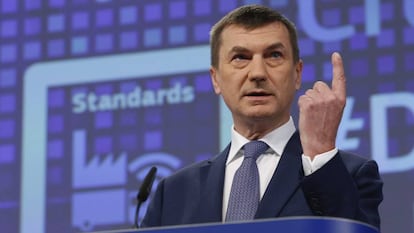 El responsable de Mercado Único Digital, Andrus Ansip.