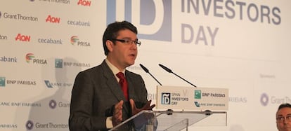 Álvaro Nadal, director de la Oficina Económica del Presidente del Gobierno, el martes en el Hotel Ritz.