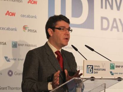 Álvaro Nadal, director de la Oficina Económica del Presidente del Gobierno, el martes en el Hotel Ritz.