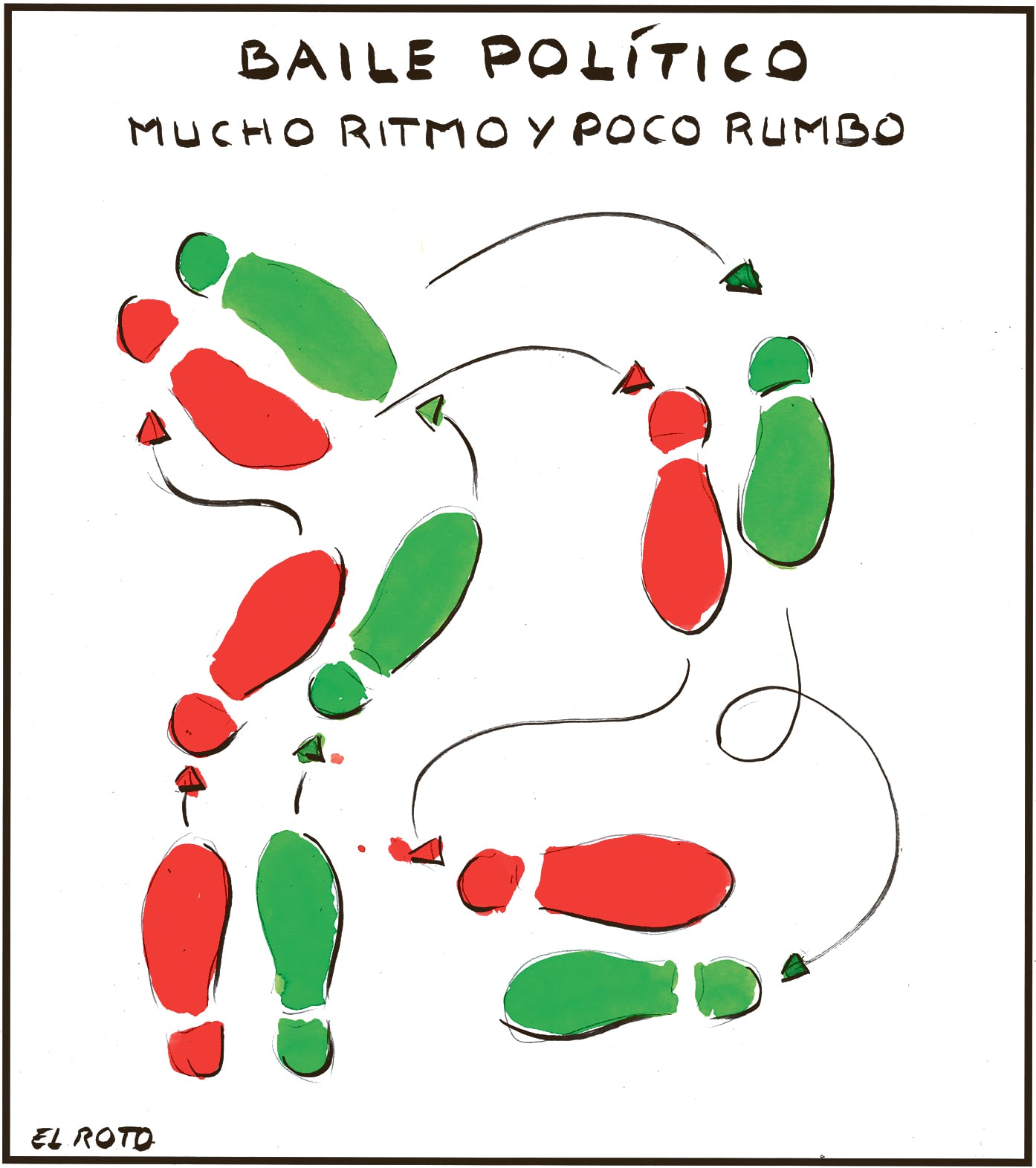 El Roto: pasos de baile