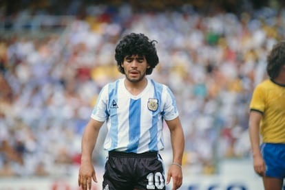Diego Maradona en una foto de archivo.
