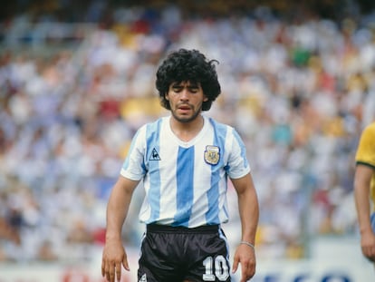 Diego Maradona en una foto de archivo.