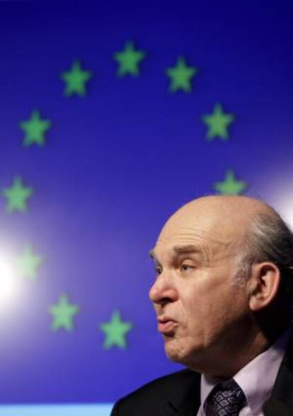El ministro británico para la Empresa, el liberaldemócrata Vince Cable. EFE/Archivo