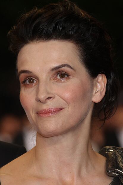 Juliette Binoche, esta semana en Cannes.