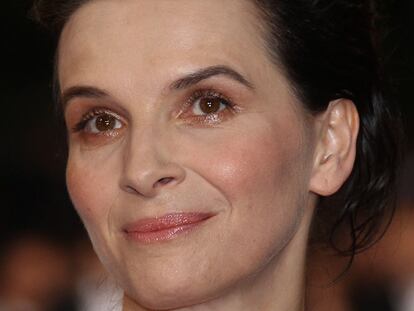 Juliette Binoche, esta semana en Cannes.