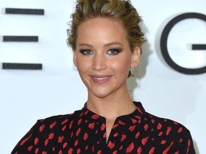 Jennifer Lawrence, en el estreno de 'Passengers' en Londres.