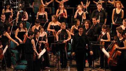 Orquestra Filharmònica de la Universitat de València.