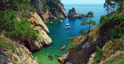 Cala del Pi, en Girona. 