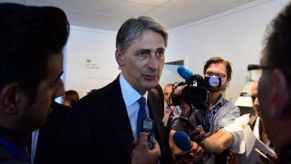 Hammond comparece ante la prensa el 15 de julio
