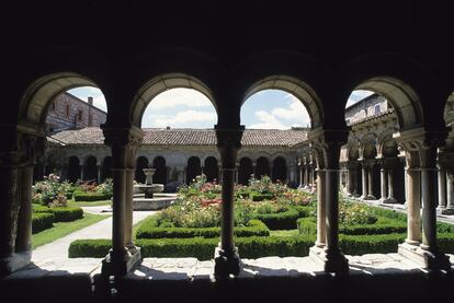 Claustro del monasterio de Las Huelgas (Burgos).