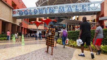 La fachada del Dolphin Mall, en Miami, en una imagen de archivo.