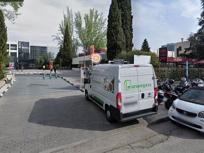 Calle Condesa de Venadito, 1, donde se ha registrado el brote en Madrid. GOOGLE MAPS