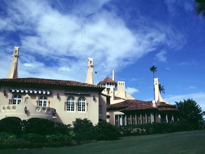 La mansi&oacute;n Mar-a-Lago, en una foto de 1995. 