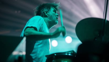 LCD Soundsystem durante su actuación en el Sónar.