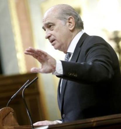 El ministro del Interior, Fernández Diaz.