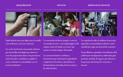 Web del proyecto impulsado por Mark Zuckerberg.