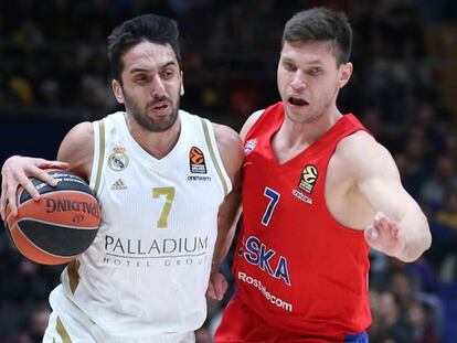 Campazzo choca contra Ukhov