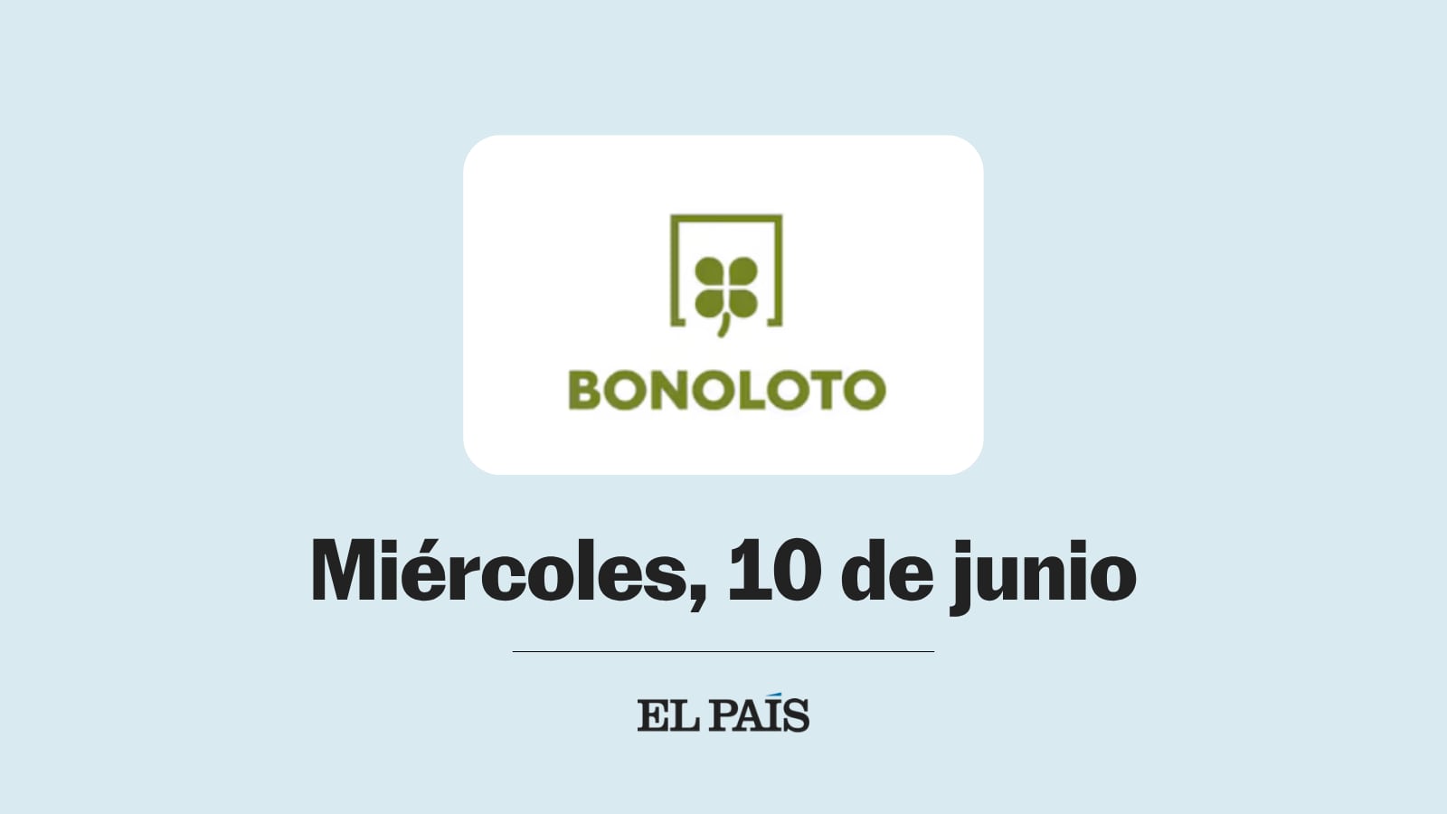Bonoloto: comprobar sorteo del miércoles 10 de junio