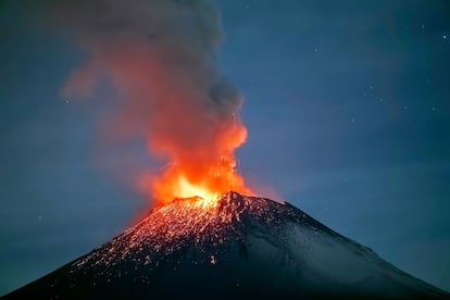 El volcán Popocatépetl, el pasado 22 de mayo.