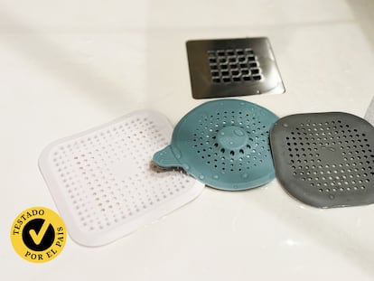 Artículo de EL PAÍS Escaparate que describe los mejores filtros para desagües del hogar.